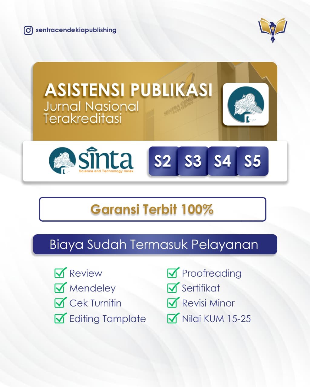 Asistensi Publikasi Sinta